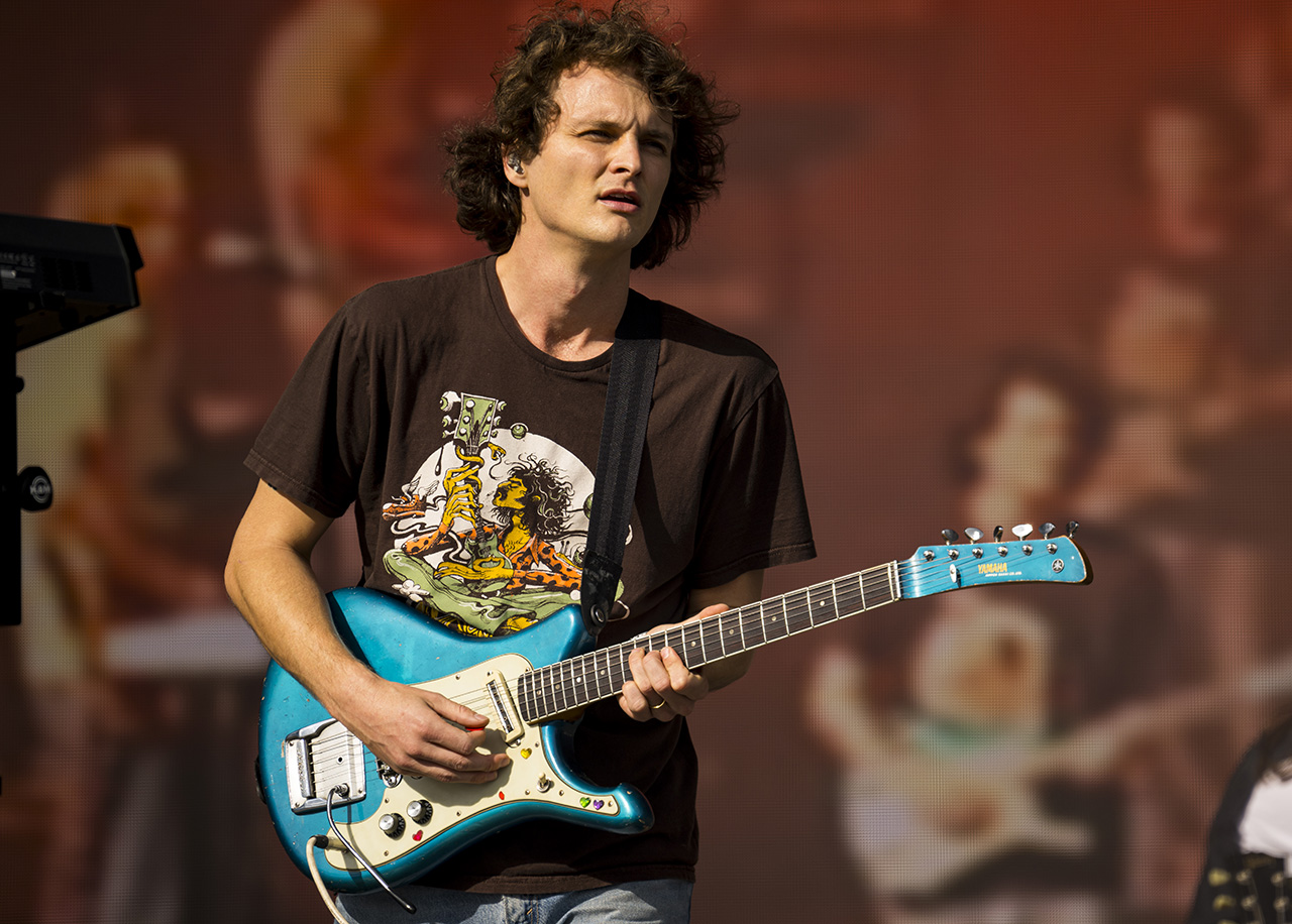 King Gizzard & the Lizard Wizard perform onstage during the We Love Green Festival - Day Three on June 02, 2024 in Paris, France.
