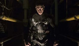 Marvel's The Punisher Frank Castle waiting in the dark