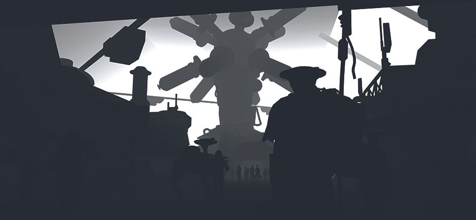 Concept art for a video game