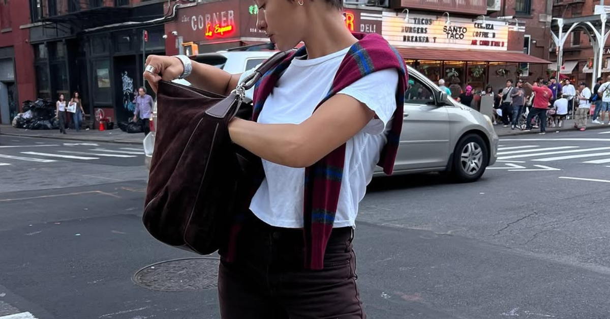 This Chic Color Pairing Is Cooler Than Beige and Black and Set to Dominate Fall Outfits