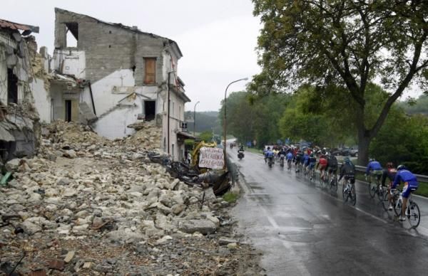 In 2010, one year after a devastating earthquake in the Abruzzo region, the effects were still very much apparent.