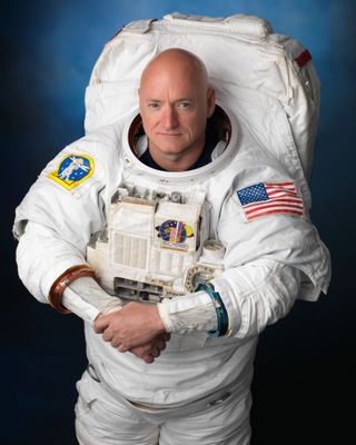 NASA astronaut Scott Kelly is scheduled to launch to the International Space Station for the first yearlong mission on the orbiting outpost. Image uploaded Jan. 16, 2015.