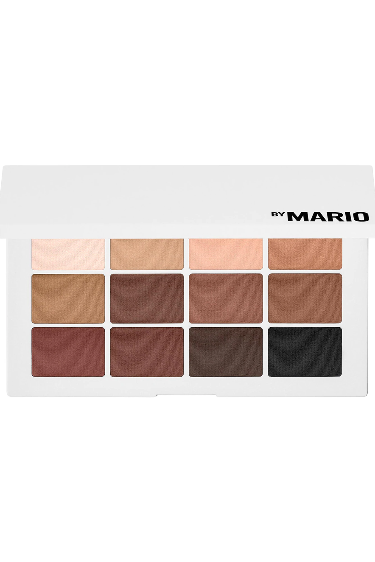 Ein Make -up von Mario Palette gegen einen weißen Hintergrund.