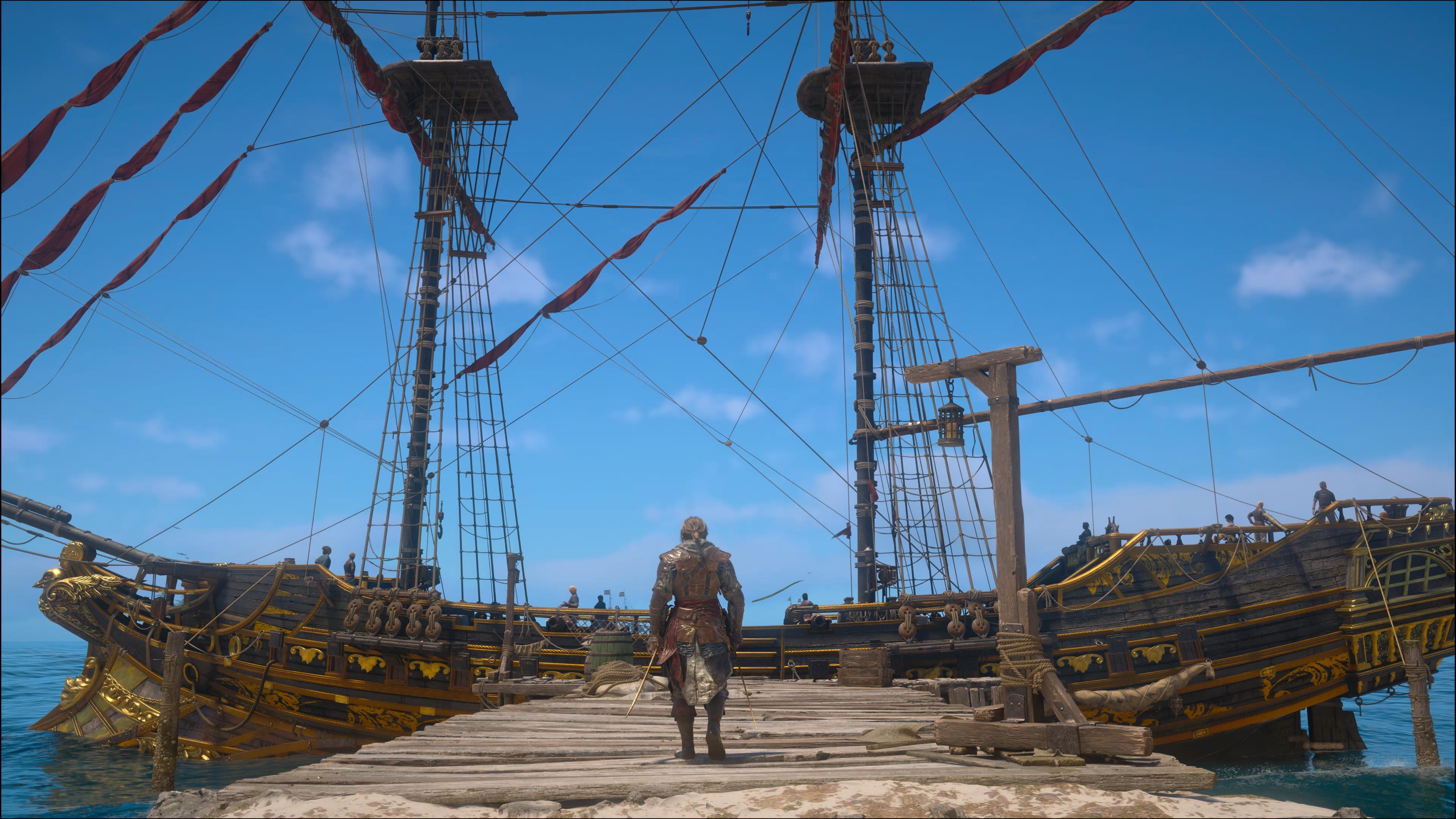 Assassin's Creed Black Flag Resynced screenshot captured on PS5 Pro