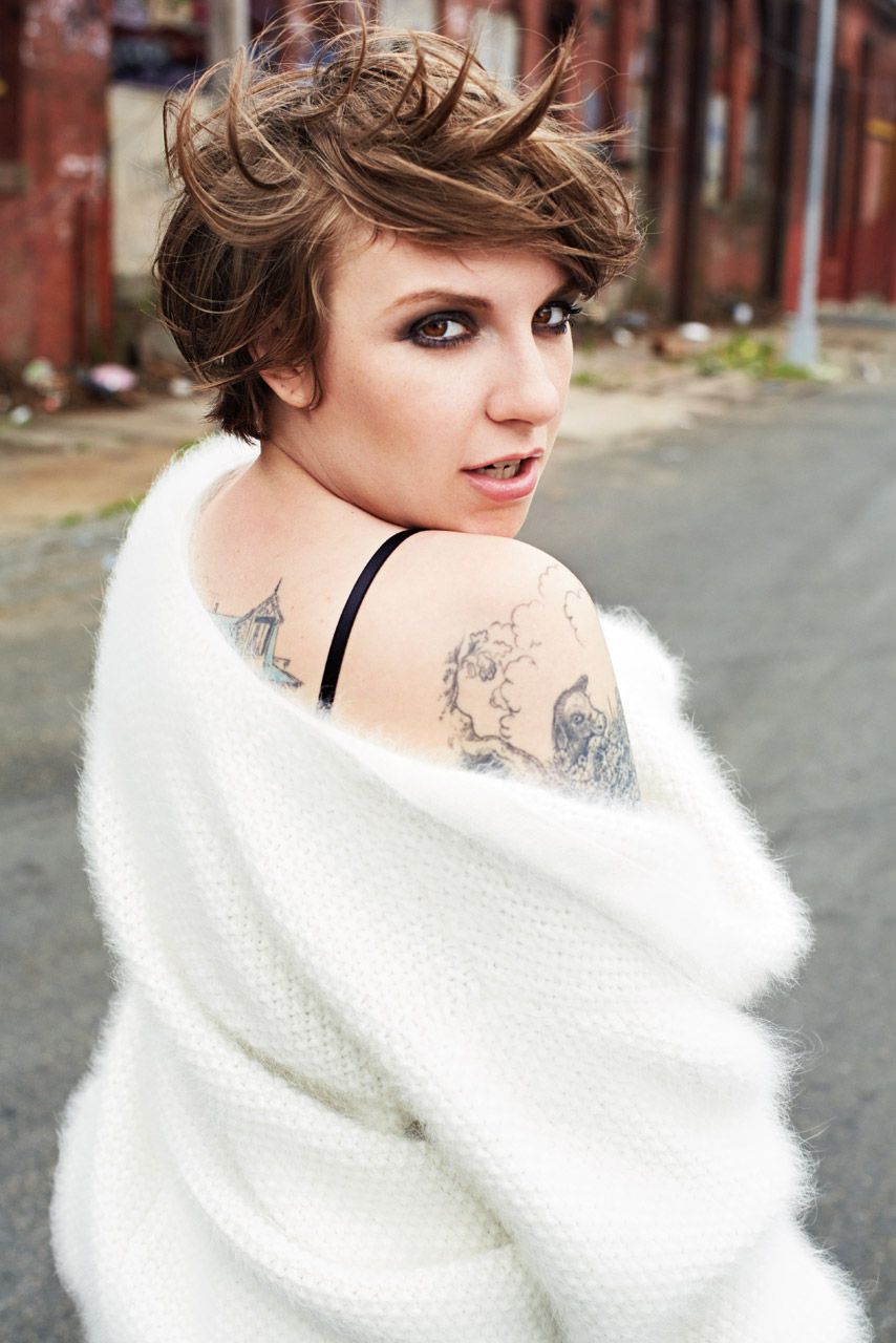 Lena Dunham for Marie Claire