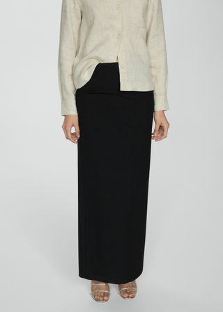 Long Pencil Skirt - Women | Mango USA