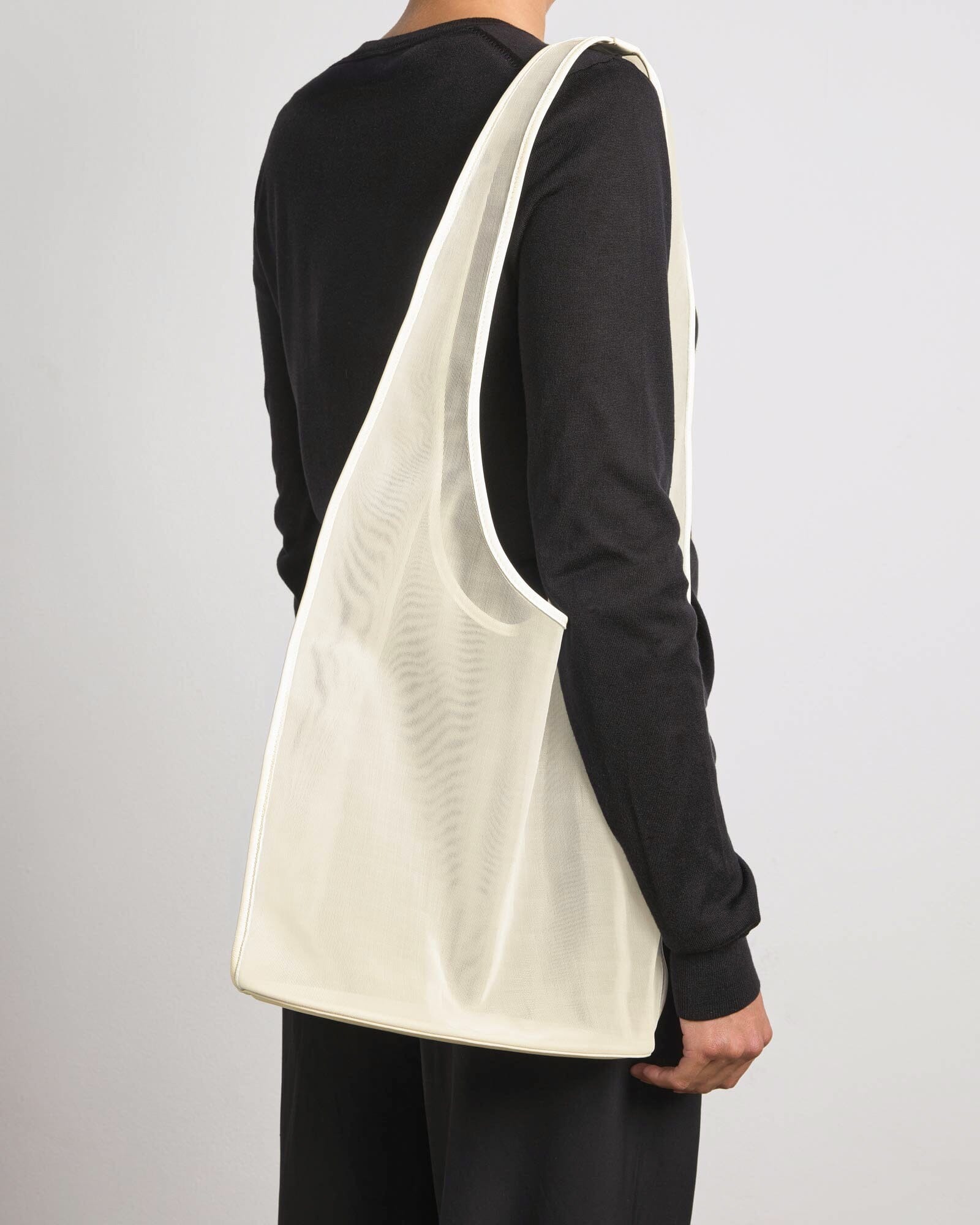 Dear Frances, Large Mesh Sacchetto, Coffee