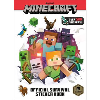Minecraft Survival sticker book.