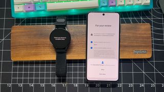Provide Galaxy Watch 5 with access to contacts on Galaxy S21 FE