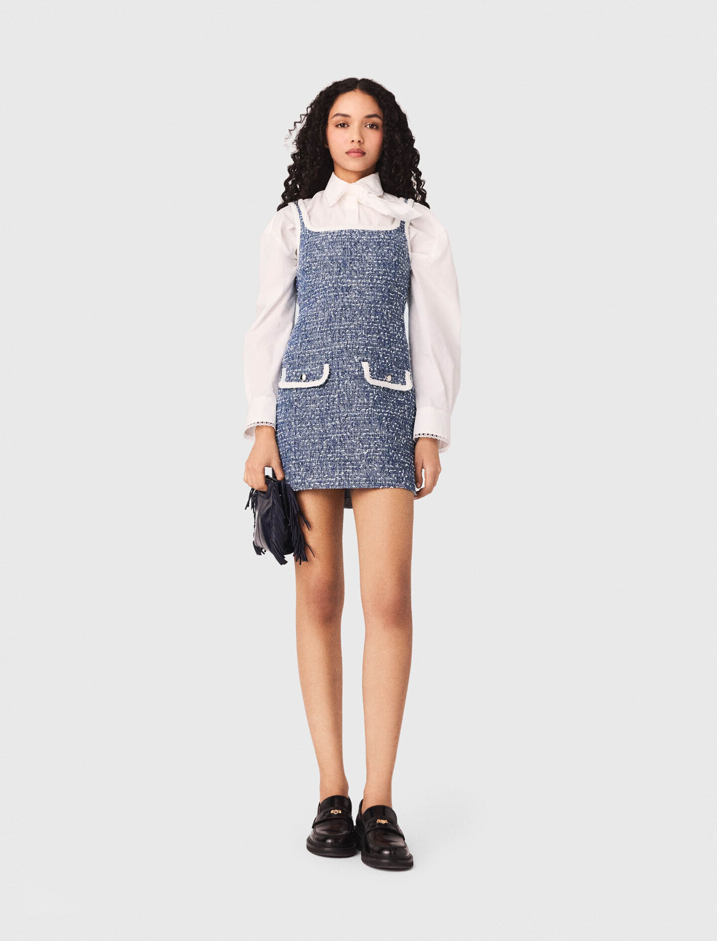 Short Tweed Dress