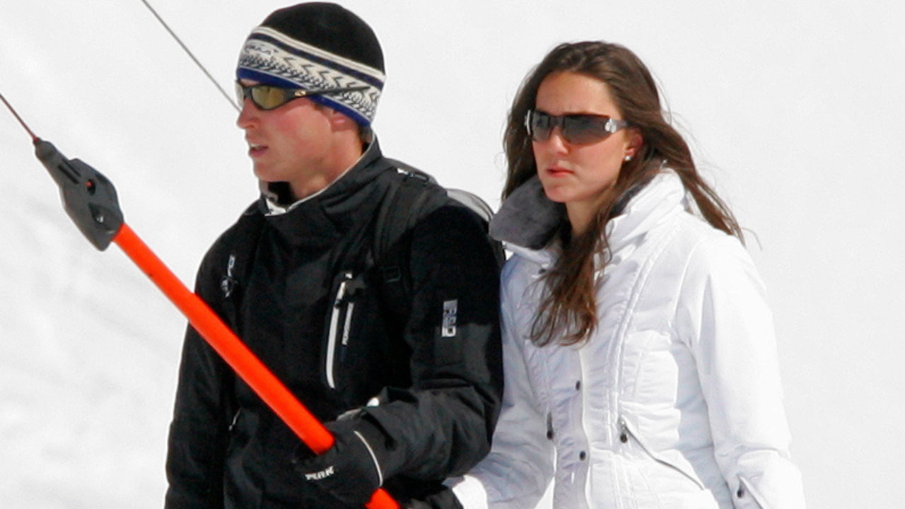 Prince William and Kate Middleton on a Skiing Holiday in Klosters