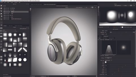 A screenshot from Lightmap HDR Light Studio