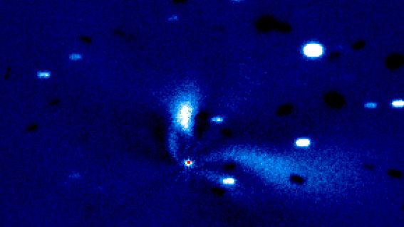 An image of Comet 29P taken a few days after one of its super-outbursts.