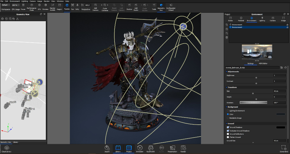 Alessandro Paladdino's tutorial to make a collectible 3D figurine of King Leoric