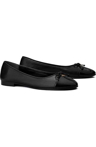 Cap Toe Ballet Flat