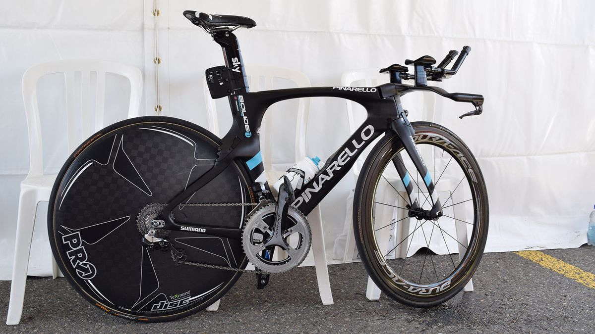 Kristoffer Halvorsen's Pinarello Bolide