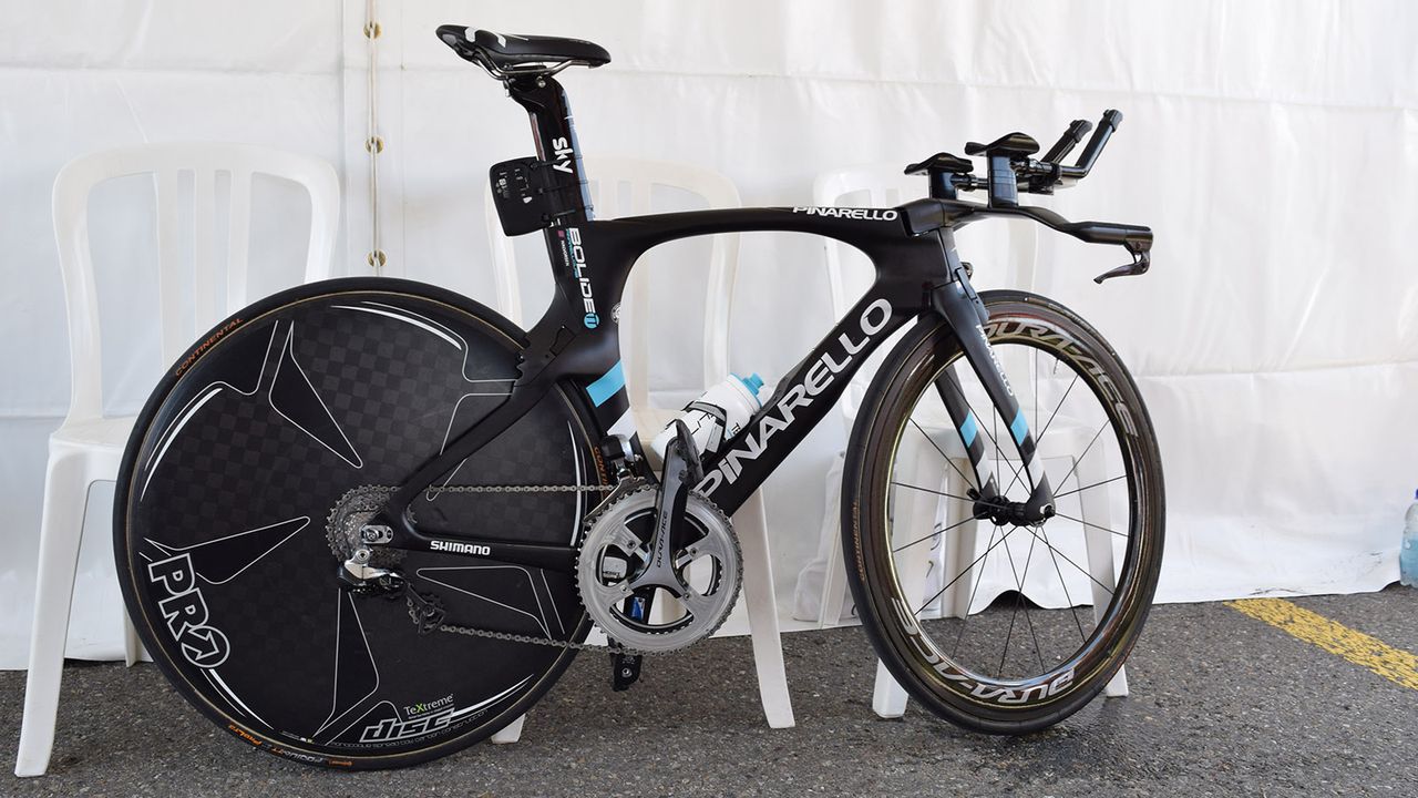 Kristoffer Halvorsen's Pinarello Bolide
