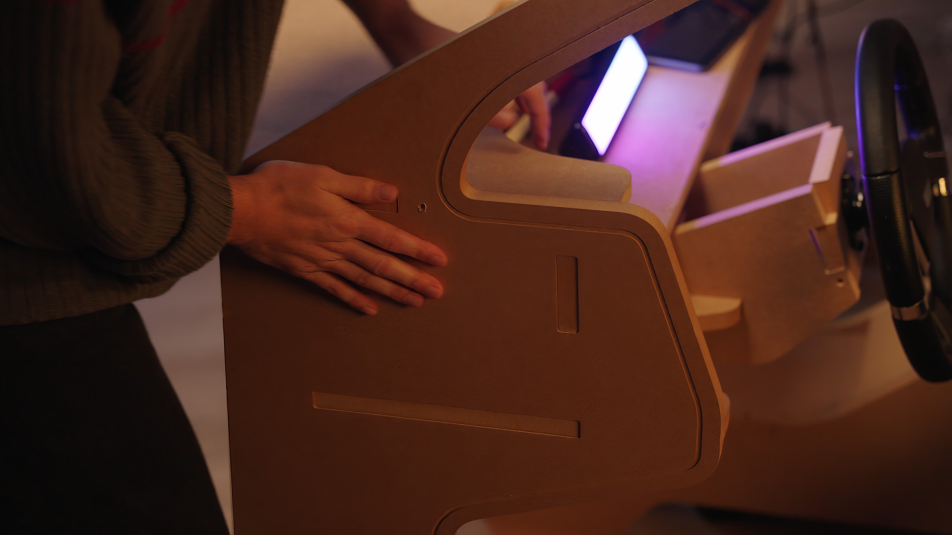 Model-making at the NewTerritory studio
