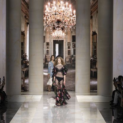 dolce & gabbana runway