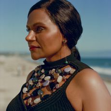 mindy kaling bronze makeup