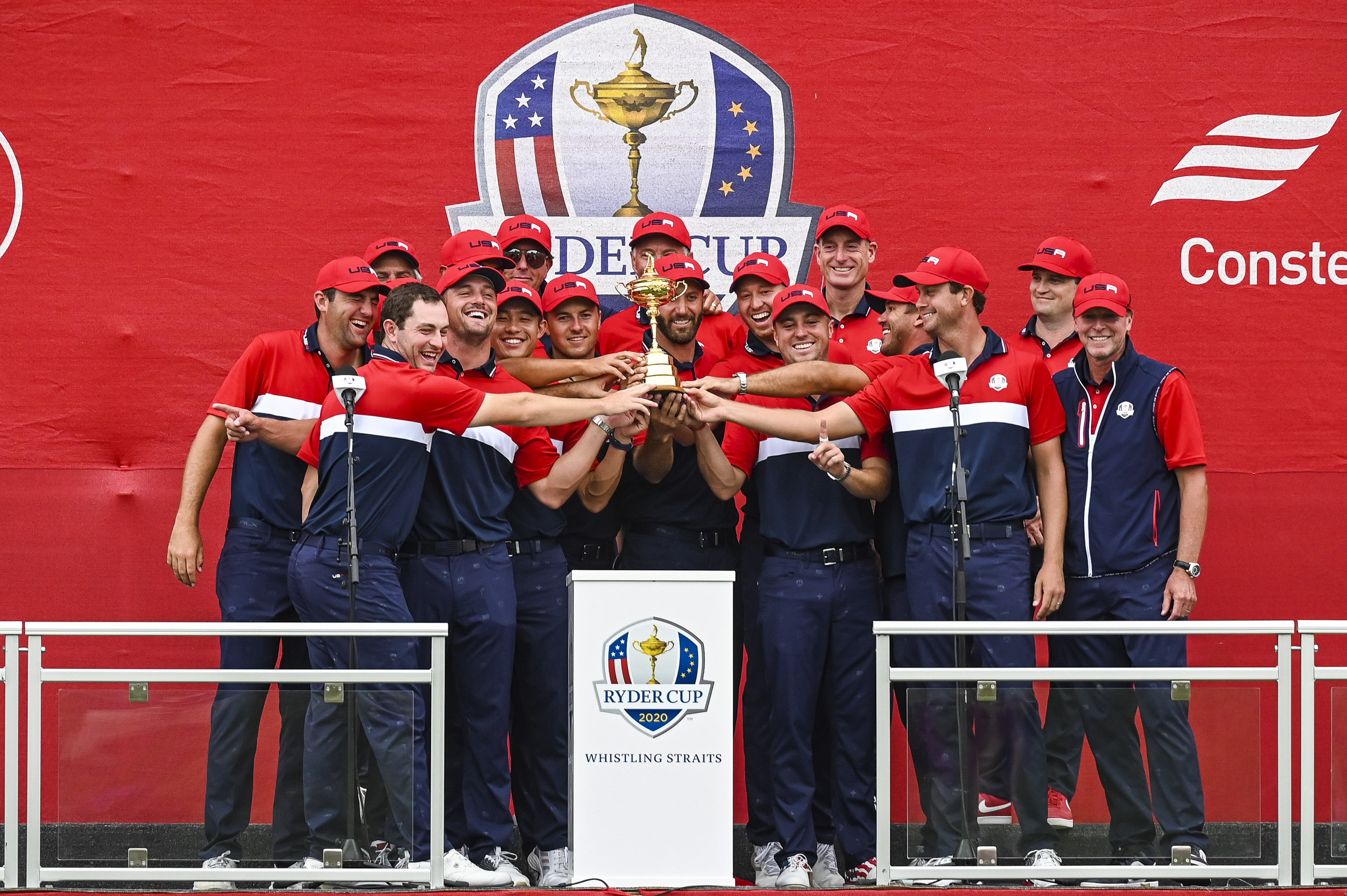 Team USA win the 2021 Ryder Cup at Whistling Straits