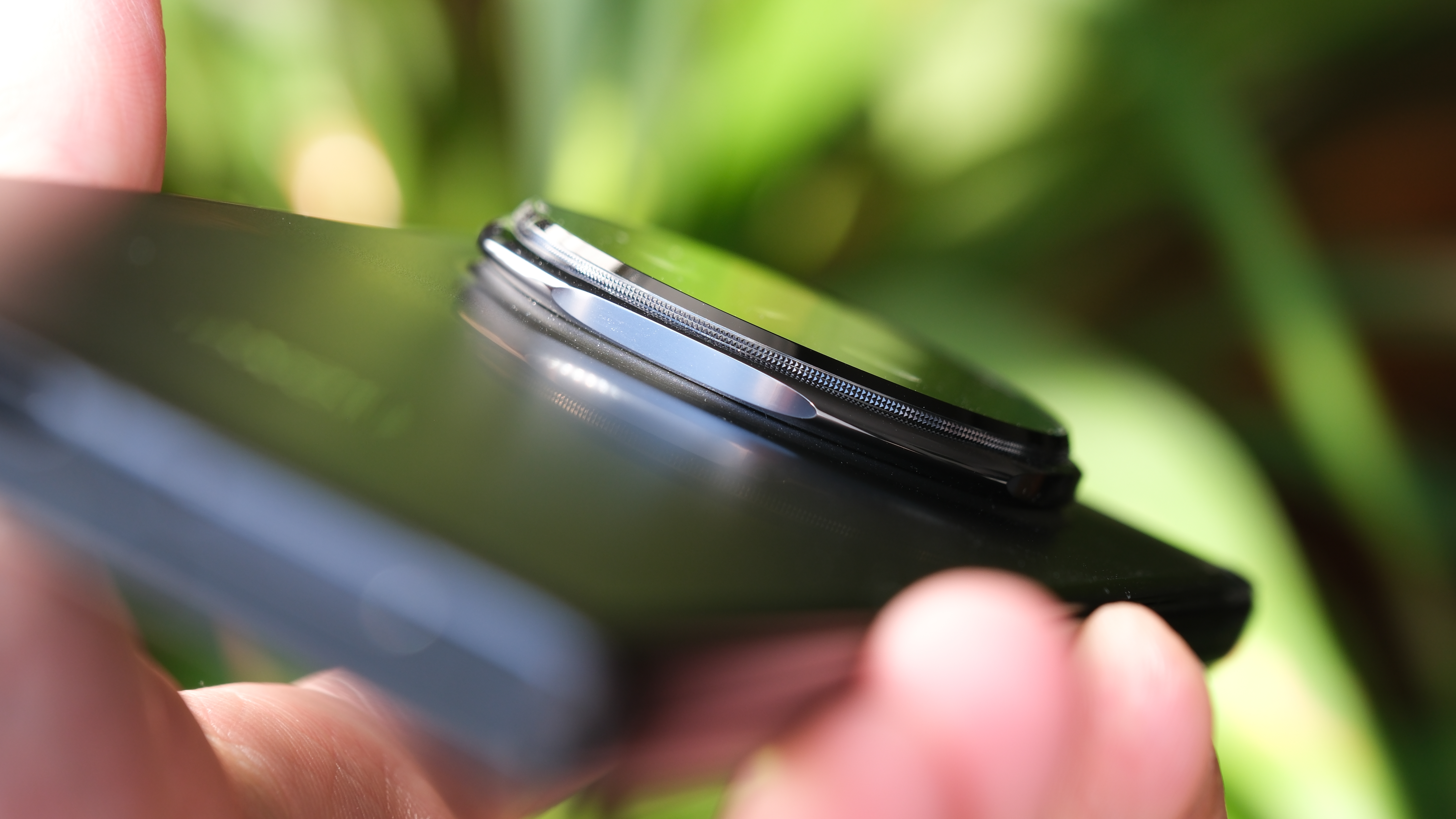 Honor Magic V5 phone camera bump seen from the side