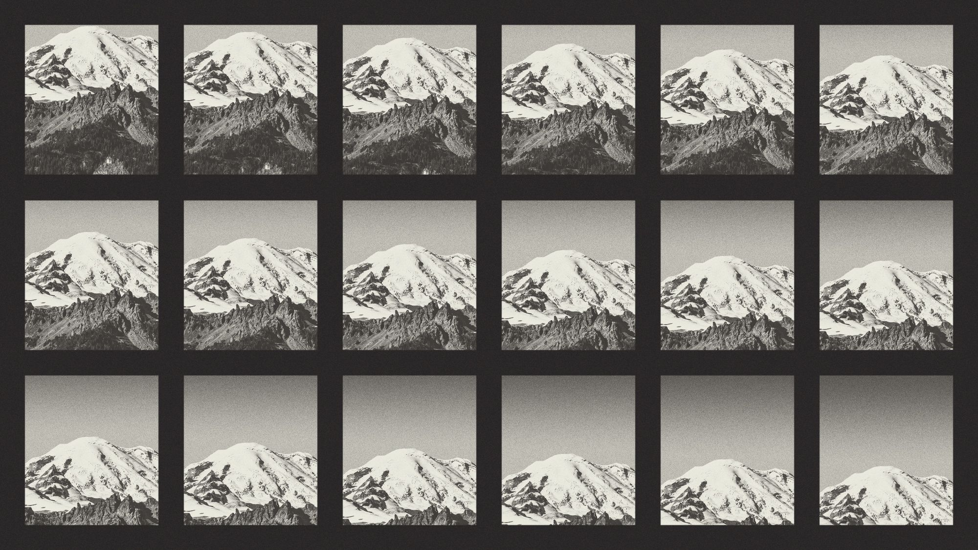 Mount Rainier and others shrink due to ice loss