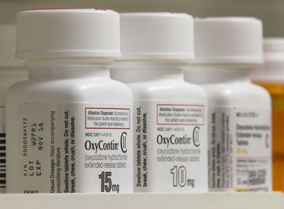 OxyContin medication bottles