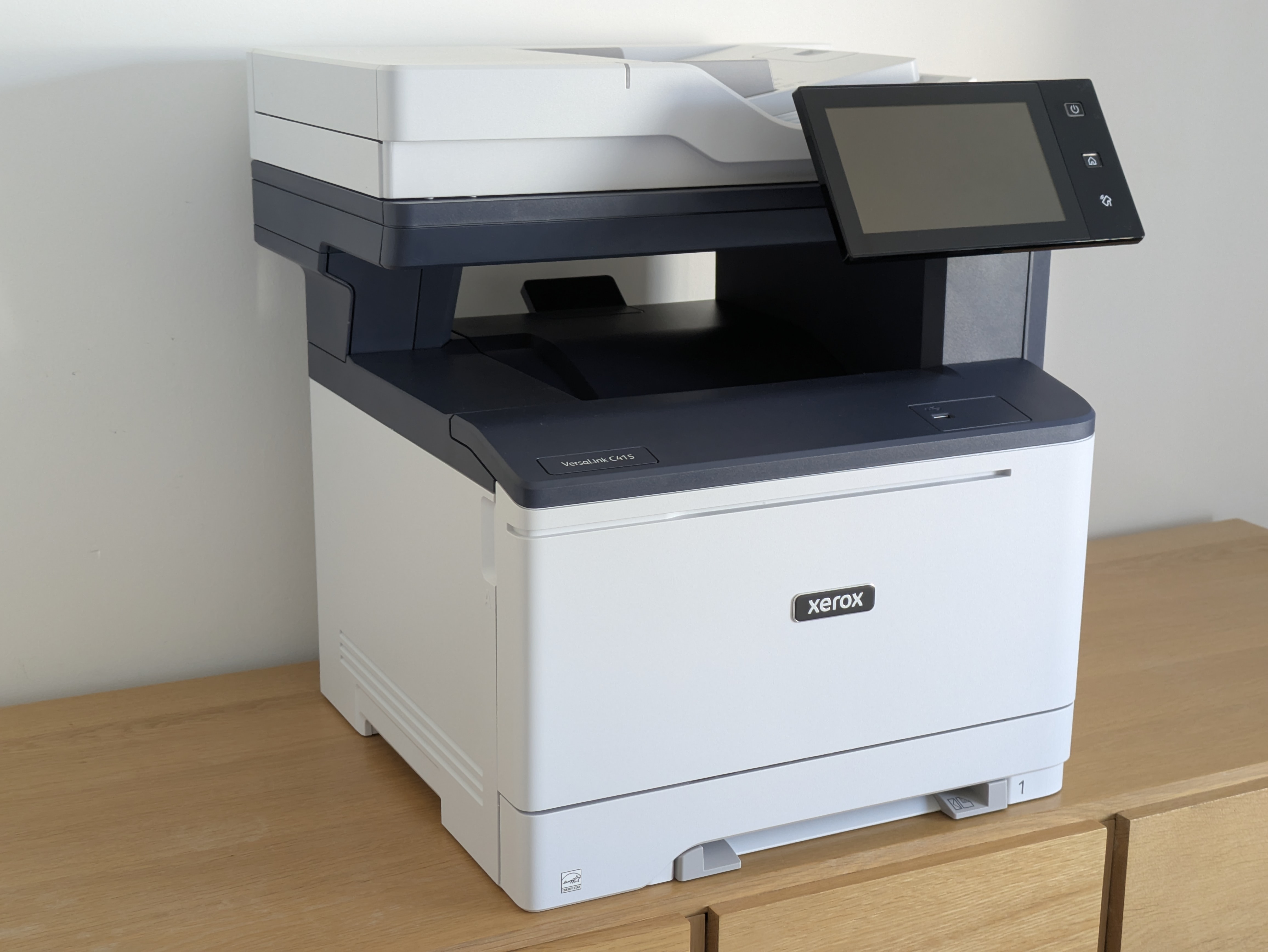The Xerox C415 on a desk