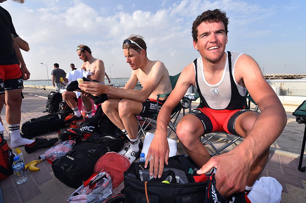 A smile from Greg Van Avermaet