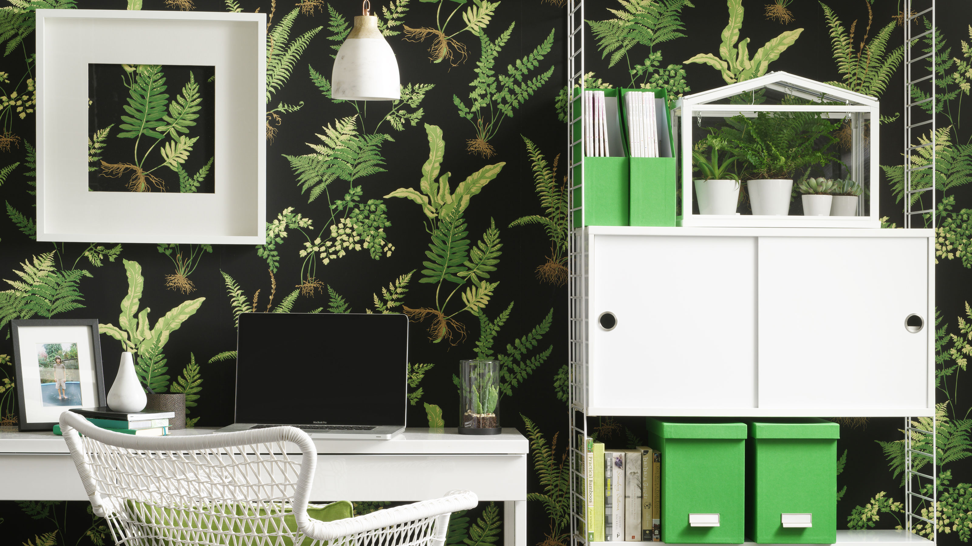 12 home office wallpaper ideas: to add colour and pattern | Ideal Home