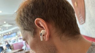 AirPods Pro 2 in man's ear