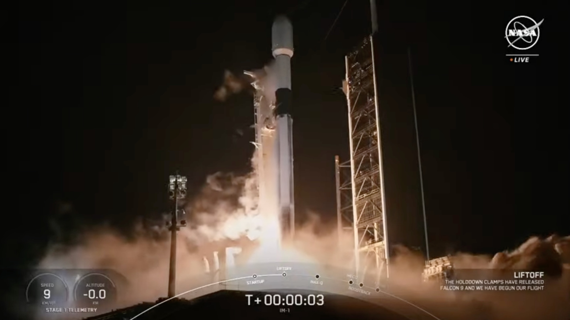 SpaceX launches private ‘Odysseus’ lander on pioneering moon mission (video) Space