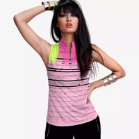 Jamie Sadock Party Quarter Zip Sleeveless Top