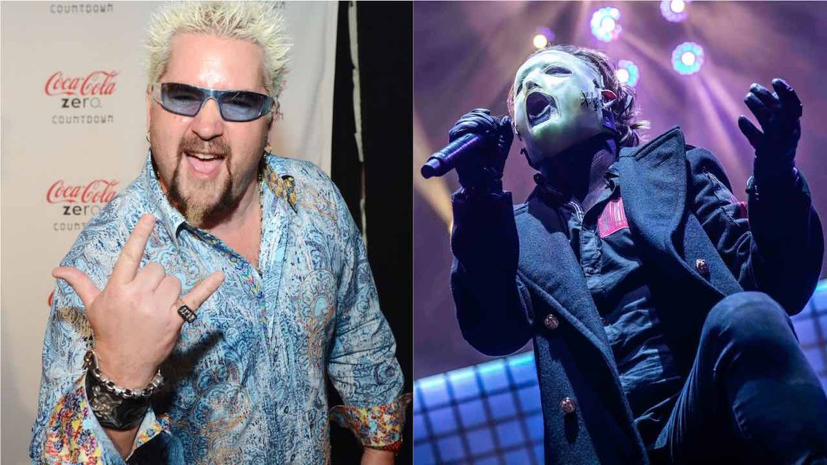 Watch TV chef Guy Fieri headbanging at a Slipknot show | Louder