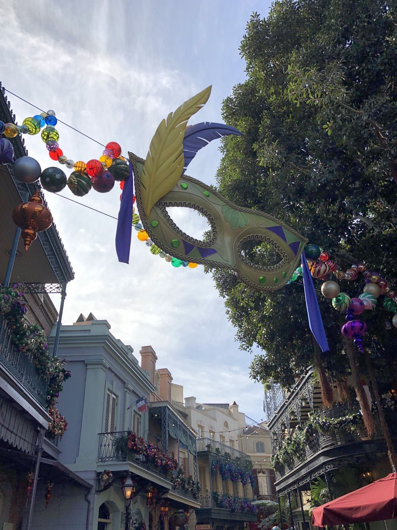 New Orleans Square decor