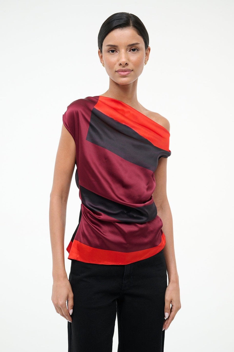 Phare Silk Top | Ruby Prism - Ruby Prism / 00