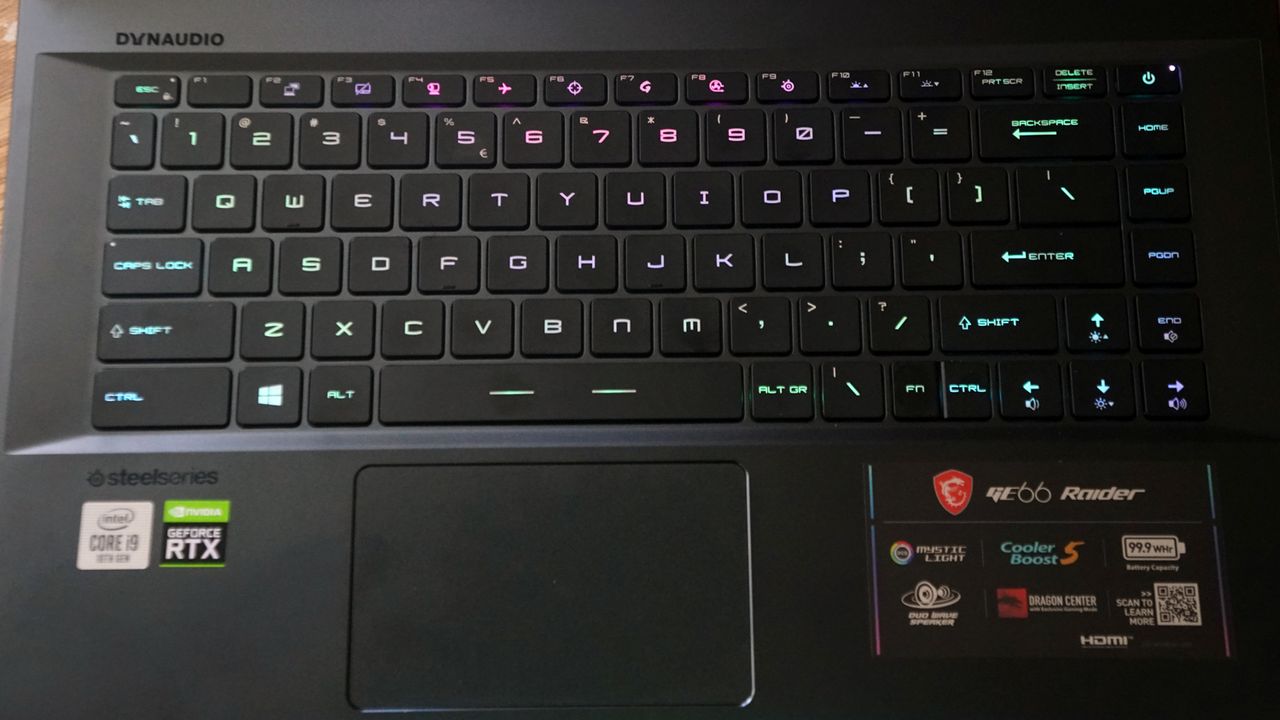 MSI GE66 Raider