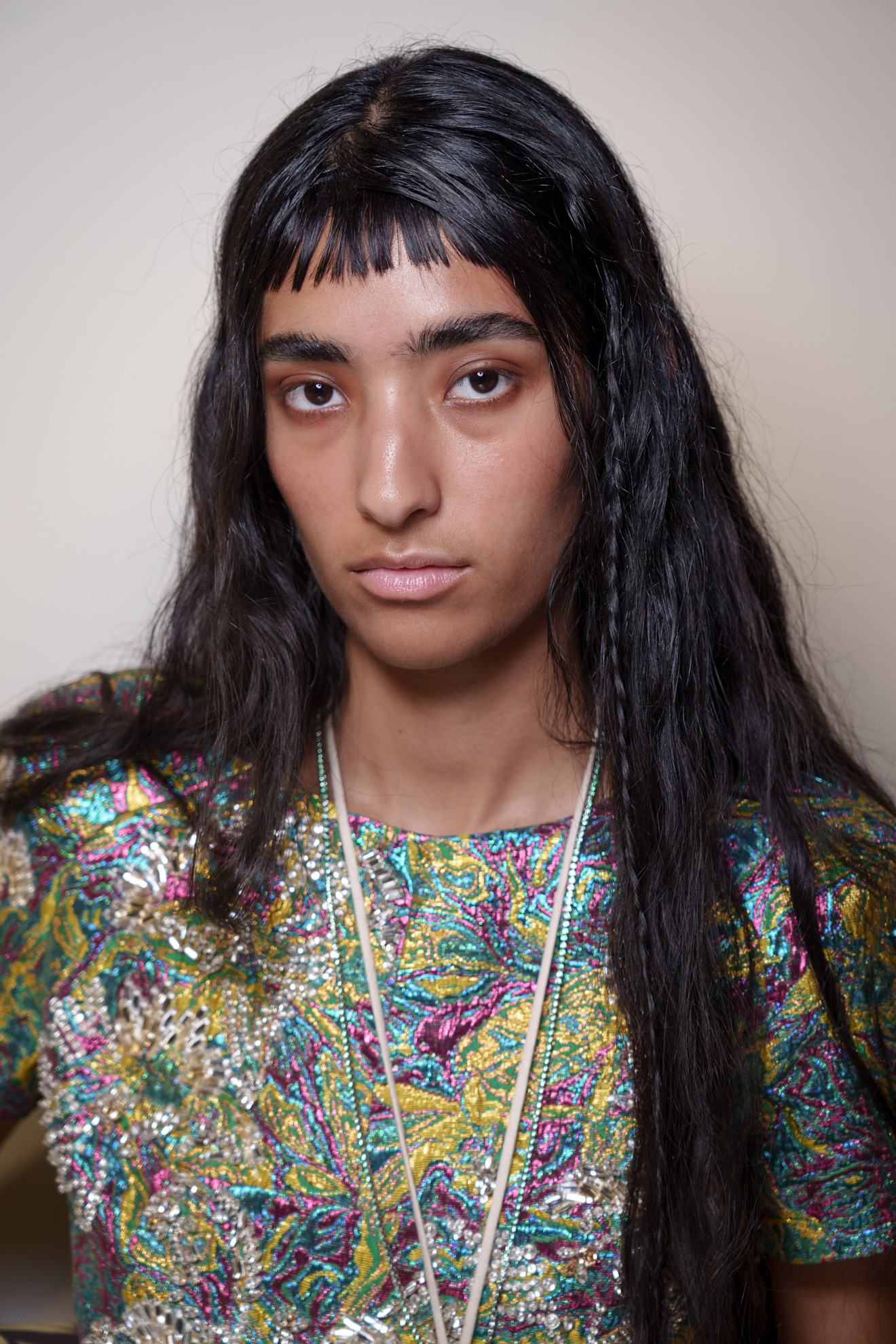 Dries Van Noten Spring/Summer 2026 Paris Fashion Week Beauty Look