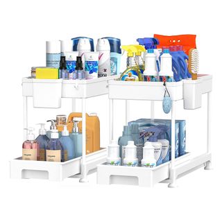 Dexusay Under Sink Organizer, Under Bathroom Cabinet Storage 2