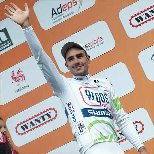 Third in Binche, John Degenkolb steps onto the podium