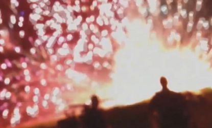 Simi Valley fireworks mishap