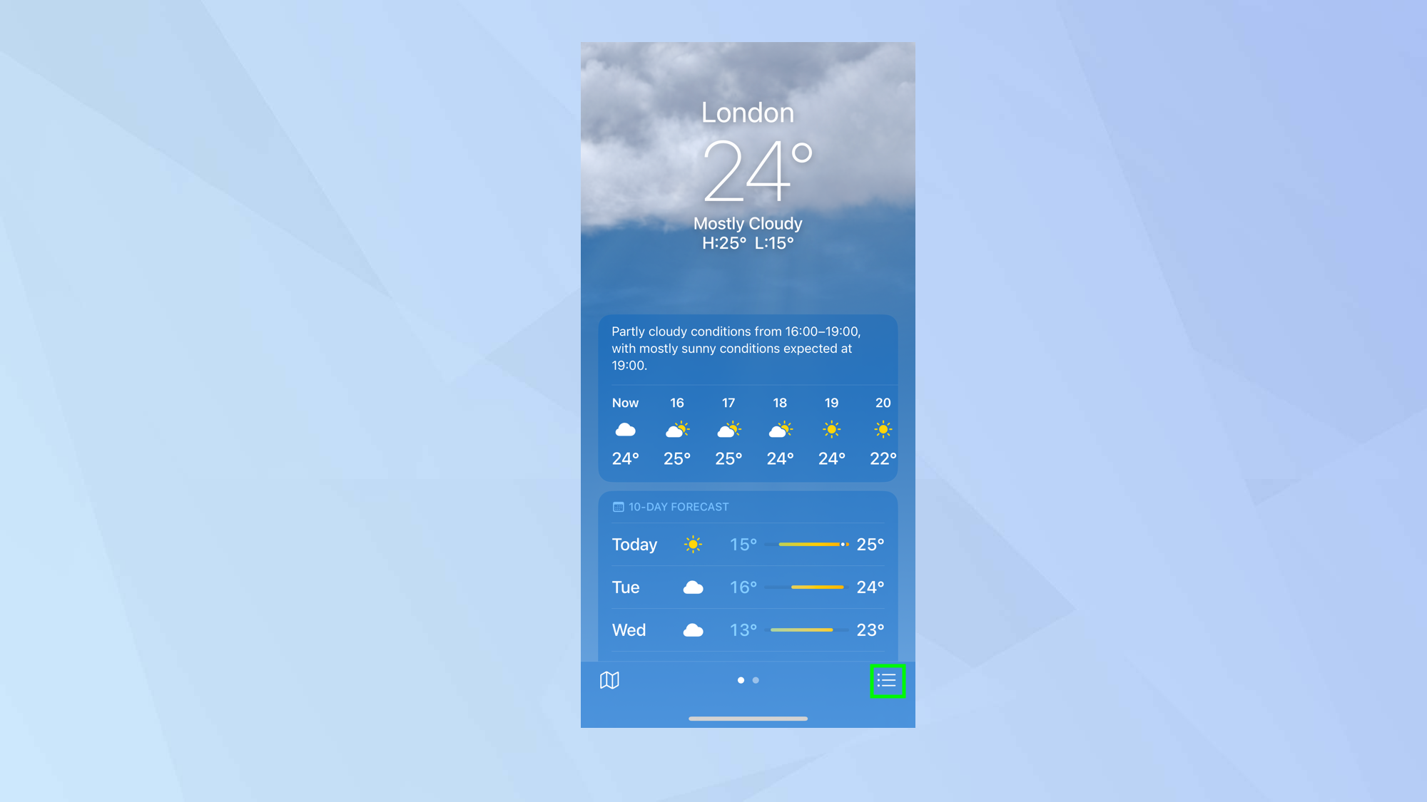 How to Set Up Rain Alerts in Apple's Weather App