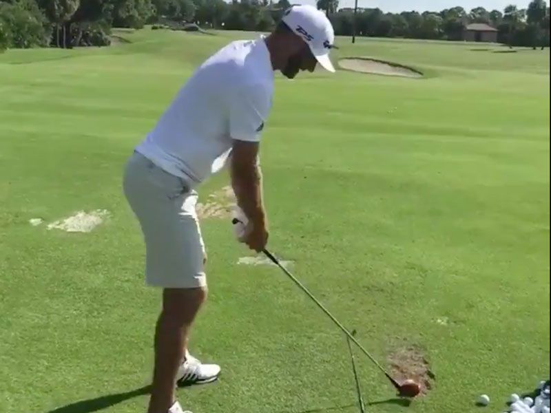 DJ Hits Nicklaus&#039; Persimmon Driver