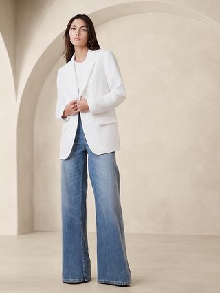 Lina Relaxed Linen Blazer