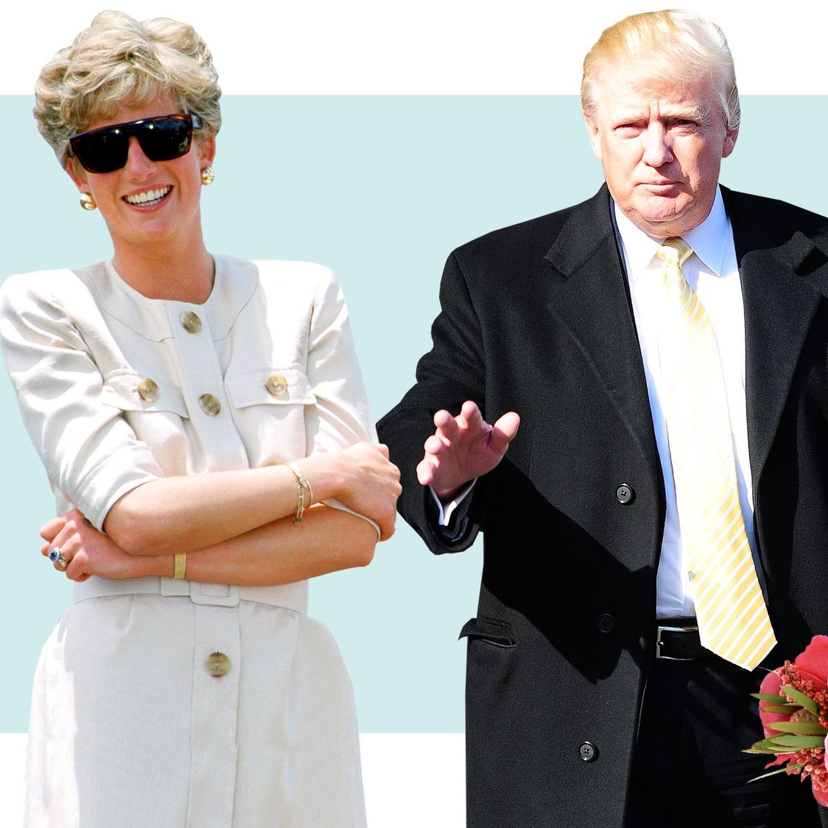 Donald Trump Sent Flowers To Princess Diana Donald Trump Princess Diana Relationship Marie