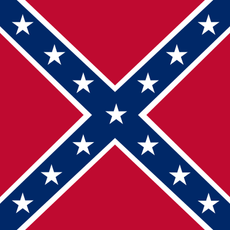 Battle flag of Confederate States of America.