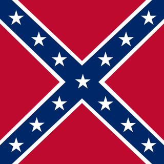 Battle flag of Confederate States of America.