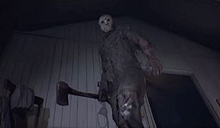 Jason, on the hunt, in Friday the 13th: The Game