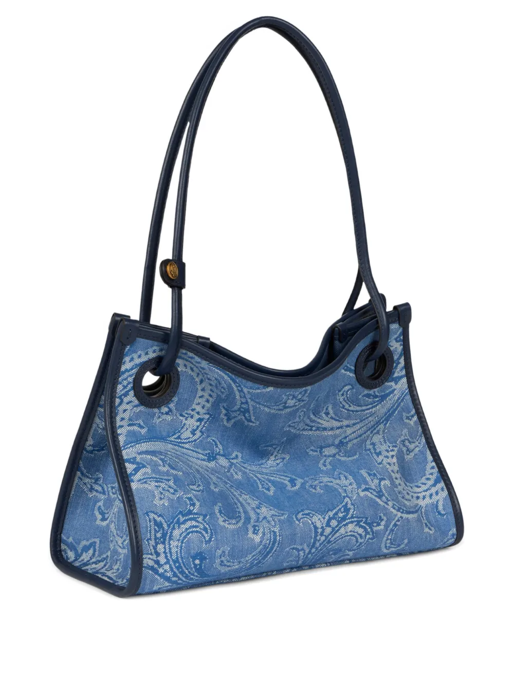 Etro Small Eyes Denim Tote Bag | One Size